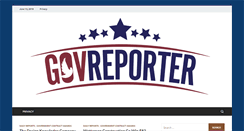 Desktop Screenshot of govreporter.com